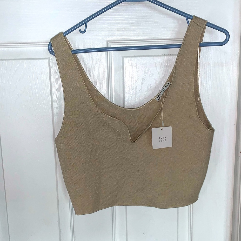 Zara crop top BRAND NEW